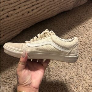 Vans Cream Sneakers
